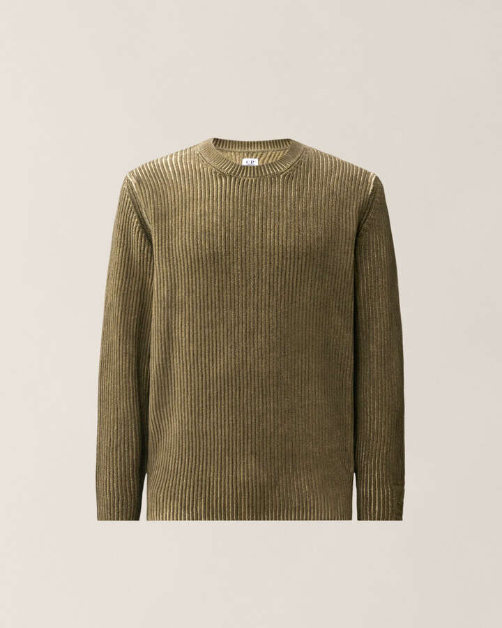 Logo Pullover grün