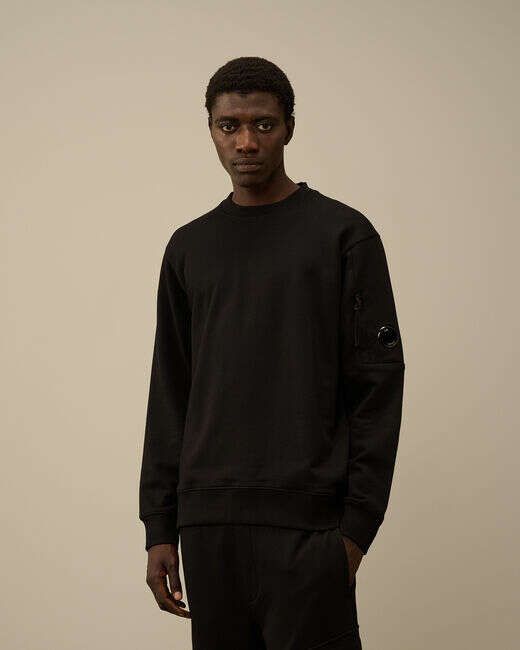 Diagonal Raised Sweatshirt schwarz_02