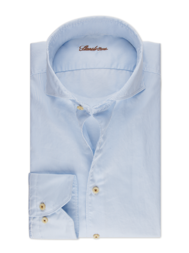 Hemd Slimline hellblau streifen_04