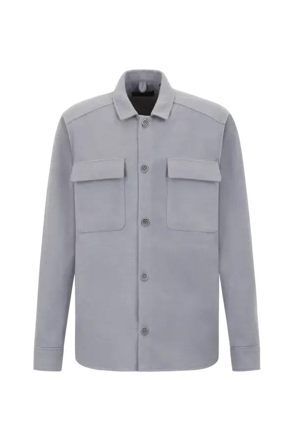 Overshirt Selton grau_04