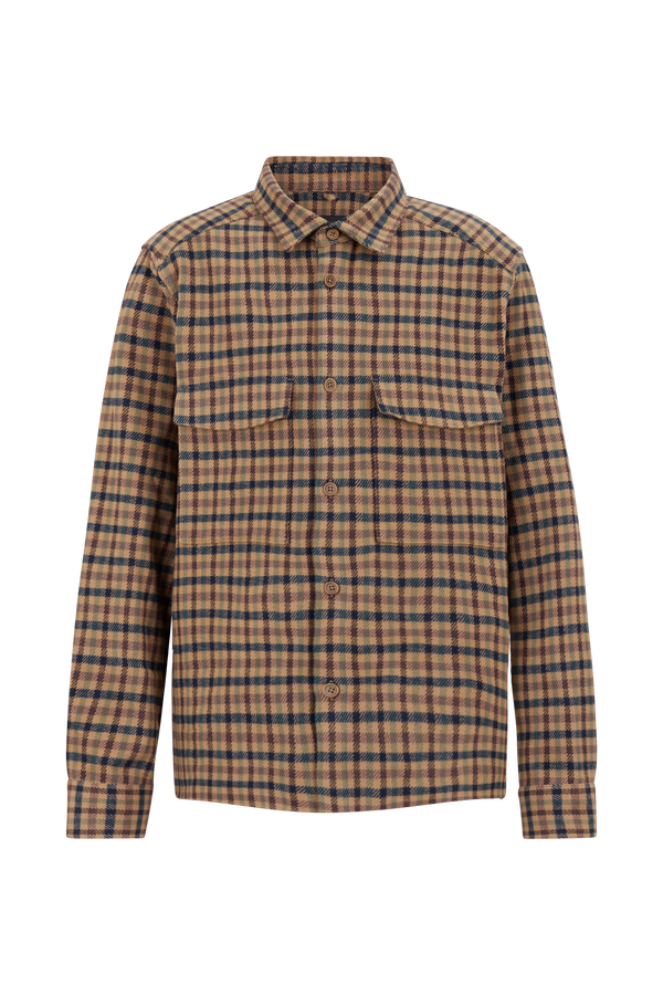 Overshirt Gunray braun