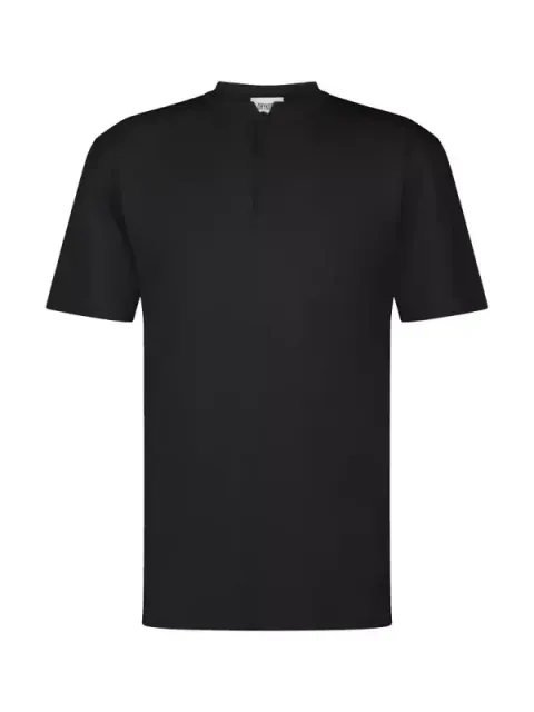 T-Shirt Louis Piqué schwarz