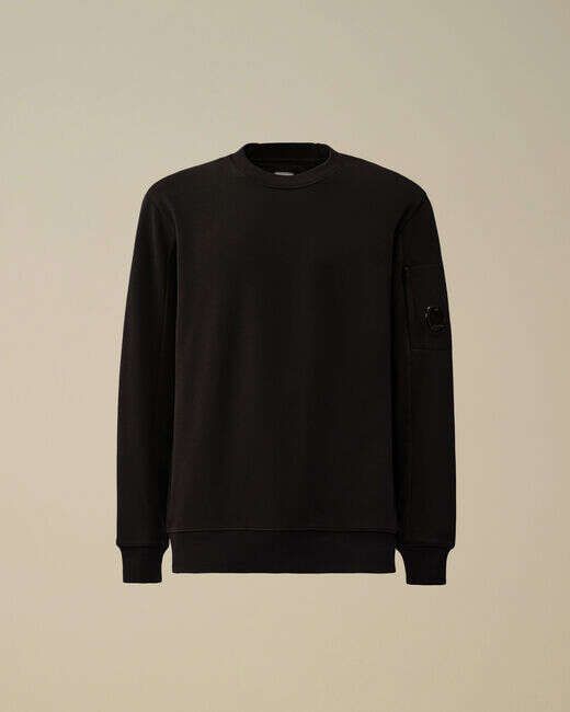 Diagonal Raised Sweatshirt schwarz