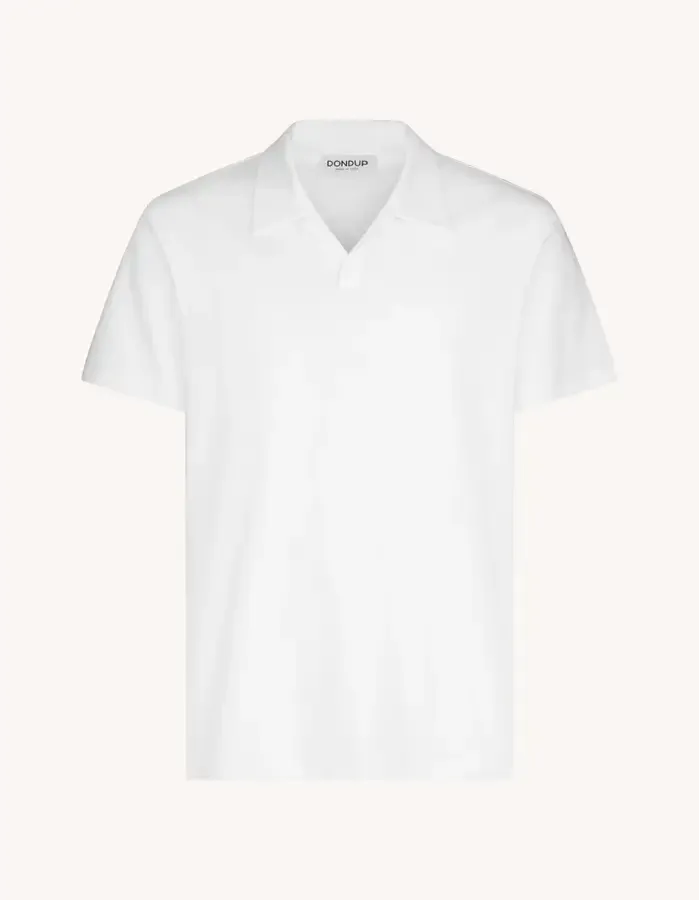 Poloshirt Jersey weiß_04