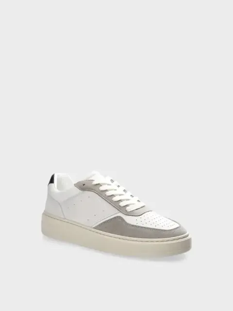 Sneaker CPH1M Leather mix white/grey