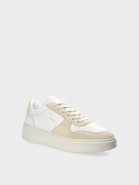 Sneaker CPH77M leather mix white/cream